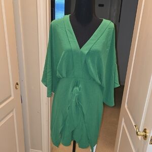 Cupshe Elegant Green Kimono Dress